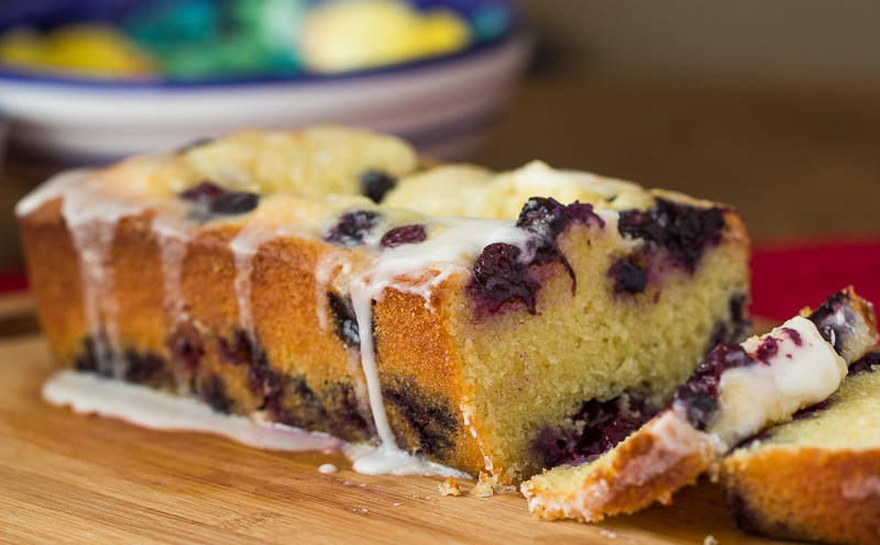 Blueberry lemon cake - G'day Soufflé