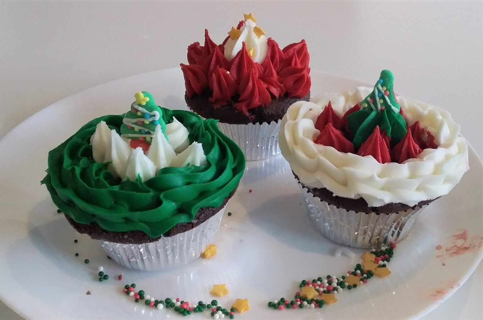 Luscious Christmas Cupcakes - G'day Soufflé